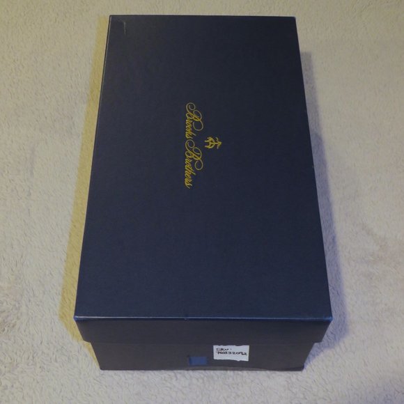 Brooks Brothers Golden Fleece Black Velvet Formal Shoes 10.5 D NWB main image 5